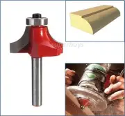 1/4" Shank 3/4'' Diameter Curve Radius Round Grinding Router Cut Drill Bit Tool