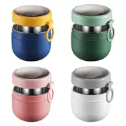 Stainless Steel Insulated Food Jar Thermos Lunch Box Food Flask