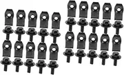SOESFOUFU 10 Pairs Bumper Fasteners Kit Durable Bolts Clips Set for Easy Installation Compatible with Various Car Models Reliable Automotive Retainer Clips for Secure Fixation
