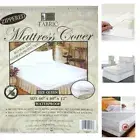 1 Queen Size Zippered Mattress Cover Waterproof Dust Mite