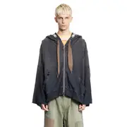 [KAPITAL] Devil Hood Blouson (Studs Remake) Black