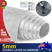 1M*2M Formaldehyde Free Double sided Sound Deadener 5MM Silvery Antifungal (for: Subaru)