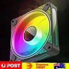 120mm Chassis Fan 12V 4PIN PWM Luminous Chassis Cooling Fan for Desktop Computer