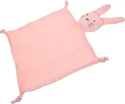 CRILSTYLEO Soothing Towel Cotton Muslin Security Blanket Snuggle Blanket for Soothing Blanket Plush Appease Blanket Small Blanket Boy Blankets Cat Blanket Cotton Gauze