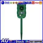 Ultrasonic Pet Dogs Repeller Effective Mice Scarer Farm Pest Control Supplies AU