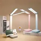 LED Desk Lamp USB Rechargeable Table Lamp Dimmable Touch Desk Lighting Foldable