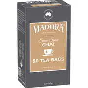 Madura Seven Spice Chai Tea Bags 50 pack