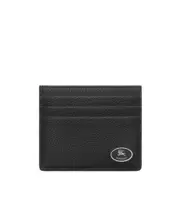 pebbled-leather cardholder One size black