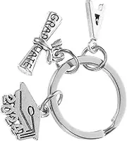 2024 Graduation Key Chain a Graduation present Inspirational Key Ring for Classmates for Bags Backpacks