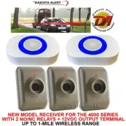DAKOTA ALERT DCMA-4K PLUS WIRELESS ALARM+RELAYS+12V OUTPUT-2 RECEIVERS-3 SENSORS