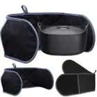 Cooking Resistant Kitchen Potholders Mitts Double Oven Glove Pot Holder Pad Heat
