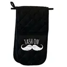 Tash On - Novelty Gift Double Mitt Oven Gloves Double Kitchen Chef BBQ Mitts