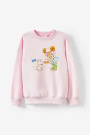 [Cotton On Kids] Cotton On Kids - Strawberry Shortcake Oversized Crew - Lcn ssc strawberry shortcake/tea party pink 2 LCN SSC STRAWBERRY SHORTCAKE/TEA PARTY PINK