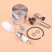 46mm Piston Ring Kit Fit for Hus 555 556 560 562 562XP 560XP 560XPG Oil F Decompression Valve Primer Bulb Spark Plug