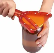 Jar Opener for Weak Hand and Seniors with Arthritis, Easy Twist Off Bottle Caps, Christmas Gifts for Elderly, Women, Men, Red