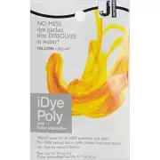 Sunshine Burst Fabric Dye - Vibrant Yellow Shade for Polyester - 14g