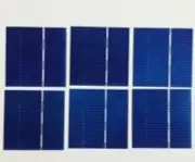 100Pcs Dark Bule Solar Cells Mono Crystalline Silicon Durable Solar Panel 0.5W