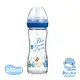 KUKU酷咕鴨 夢想樂章寬口玻璃奶瓶(240ml/月光藍)