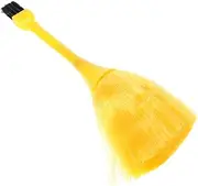 WOFASHPURET Small Duster Brush for Home and Car Cleaning Non Slip Handle Air Conditioner Dusting Tool Corner Brush for Detailed Indoor Cleaning and Keyboard Maintenance