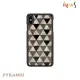 Man&Wood iPhone Xs Max 天然貝殼 造型保護殼-幾何金字塔