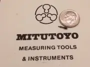 Mitutoyo pinion 101730 dial caliper for 505-626 inspection machine shop