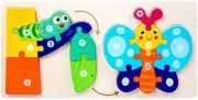 YOROOHA Wooden Puzzles for Kids Ages 3-5, Animal Growth Puzzles for Toddlers ...