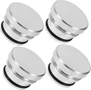 GRIRIW 4pcs Cigarette Lighter Plug Covers Car Cigarette Lighter Socket Covers Protective Caps