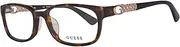 [GUESS] Women's Brille Gu2558-F 54052 Optical Frames, Brown (Brown), 54.0, Brown (Brown), 54.0