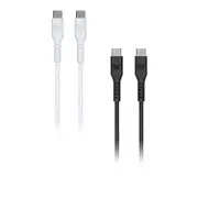 Monster USB-C to USB-C TPE Cable 1.2m - White