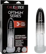 [CalExotics] Optimum Series Automatic Smart Pump – Male Enhancement Penis Pump with Silicone Stroker Sleeve – Male Masturbation Sex Toys for Men – Clear