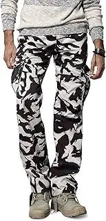 [Mesinsefra] Men's Casual Active Military Cargo Camouflage Combat Pants Trousers