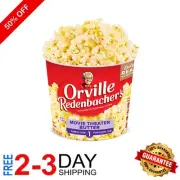 Non-GMO Movie Theater Butter Popcorn - Microwave Ready, 3.9 oz Tub, 12 Count