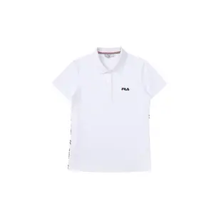 【FILA】女性 短袖 純棉 運動POLO衫 5POX-1489 -共2款任選