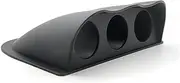 Black&Carbon 2 Inch/52mm Dash Board Dual&Triple Gauge Pod Color Gauge Pod Mount Holder Both for Left&Right Hand Drive Car Instrument Cluster(Triple in Black)