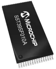 Microchip FLASH MEMORY CHIPS 10Pcs 4.5-5.5V 1MB 32-Pins 128K 70ns Parallel TSOP