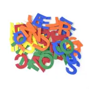 Self Adhesive Foam Fun Letters, 52-piece