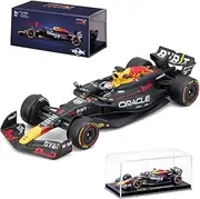 HTLNUZD 2024 Bbuago 1/43 F1 RB20#1 Formula 1 Alloy Miniature Racing Car for Red Bul Die Cast Static Adult Collection Model Gift (Hardcover Edition)