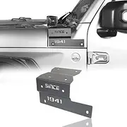 u-Box Wrangler JL Cowl Light Mount Windshield Pillar Cube LED Pod Light Brackets for 2018 2019 2020 2021 2022 2023 2024 2025 Jeep Wrangler JL & Gladiator JT 2018-2025 (Does not fit • Gladiator Mojave)