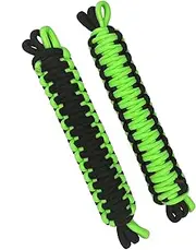 Door Limiting Straps for 1987-2023 Wrangler CJ YJ TJ JK JL & Gladiator JT Truck Retractable High Toughness Swing Limiter Replacement Parts 2 Pack（Green black）