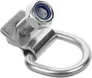 STOBAZA Heavy Duty D Ring Tie Down Anchors for Trucks and Trailers Reliable Cargo Tie Down with Screws Installation Supports Heavy Loads for Secure Transport