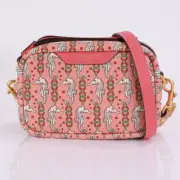 NWT Tory Burch Limited Edition Perry Camera Bag PINK SEAHORSE