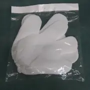 Jumbo Cartoon White Mitts Gloves Mickey Mouse Felt Clown Mime Dress Costume Hand