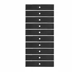 Edger Blades 10PK 10" x 2" Replacement for McLane with 1/2" Hole, Part #2059
