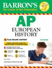 Barron's AP European History with Online Test- 9781438010670, MA, paperback, new