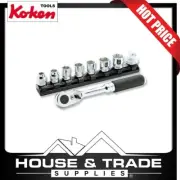 Ko-ken Z-Series 3/8" DR 6 Point Metric Socket Set - 9 Piece KO3285ZE