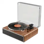 Silcron Anthem Turntable/Record Player with Built-In Bluetooth Speakers