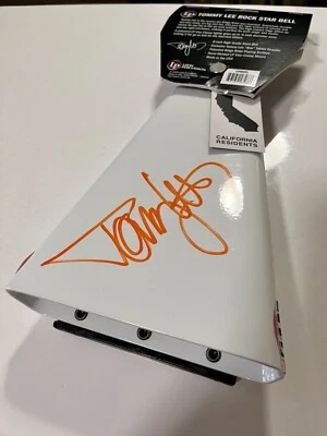 AUTOGRAPHED Tommy Lee Motley Crue Signature LP Cowbell