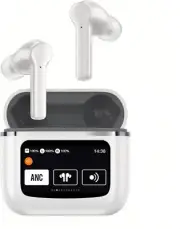 Bewinner Wireless Language Translator Earbuds with 137 Languages & Color Screen