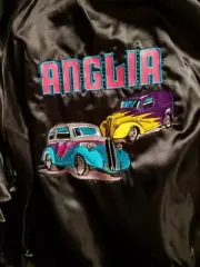 ANGLIA Black beautifully embroidered Jacket Adult XL