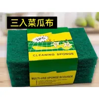 在飛比找蝦皮購物優惠-【霹靂豹】菜瓜布 綠色3入組